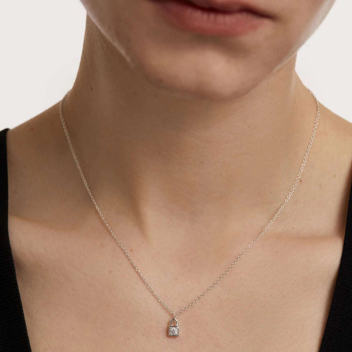 Lock Necklace -