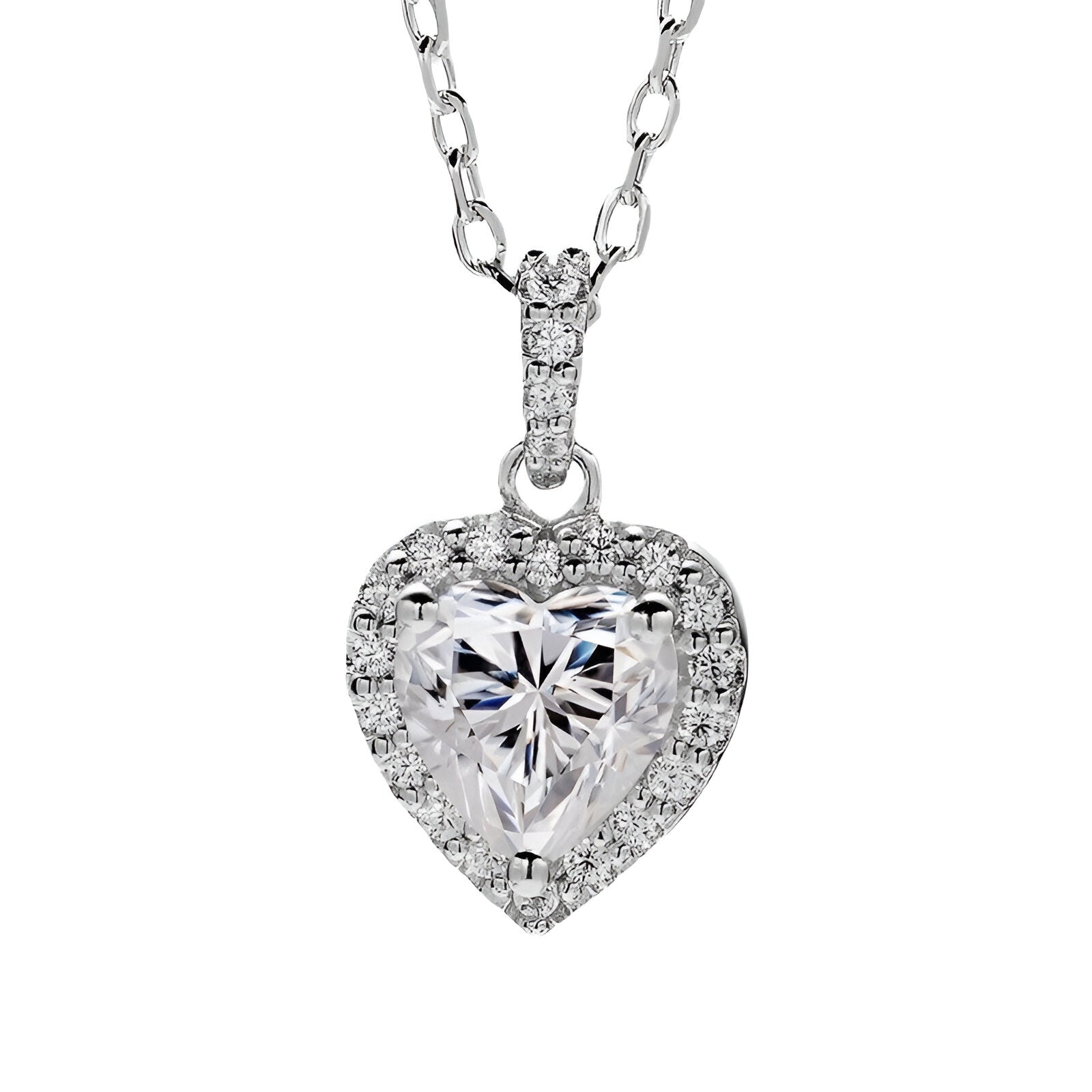 Montelisse Heart Necklace - Opal Whispers