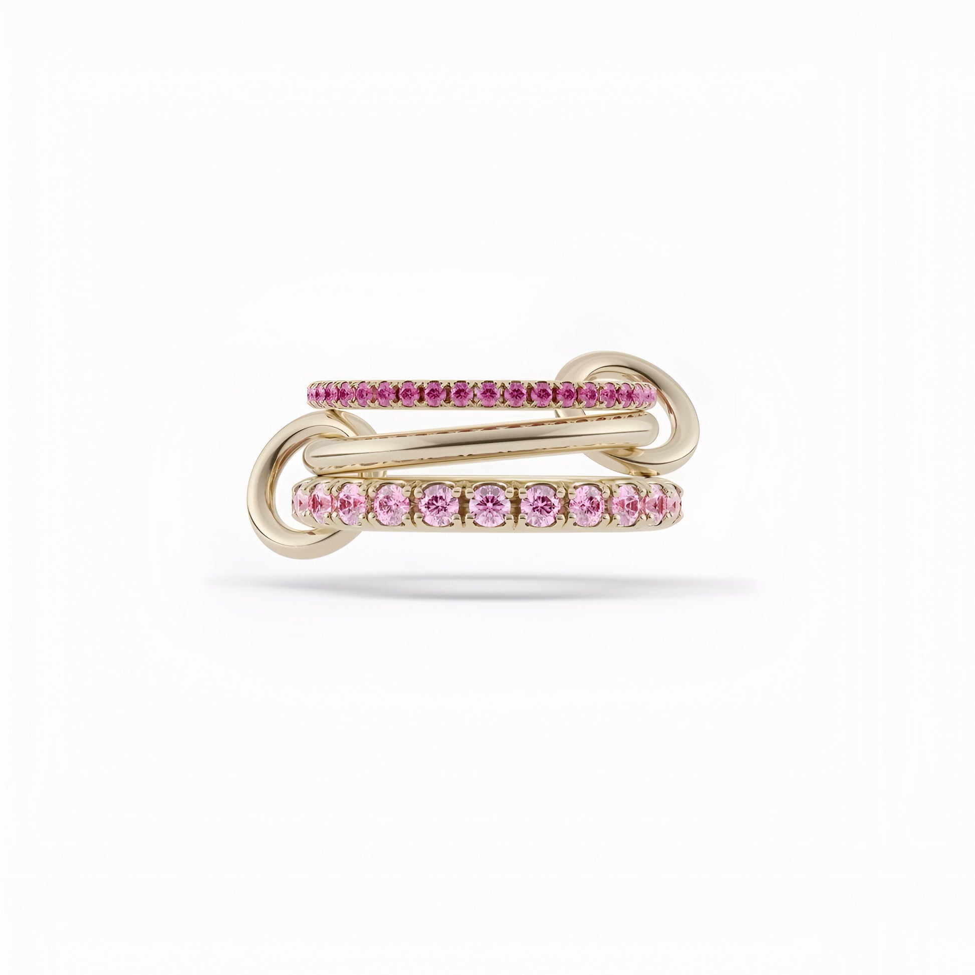 Interllacium Pink Ring - Opal Whispers