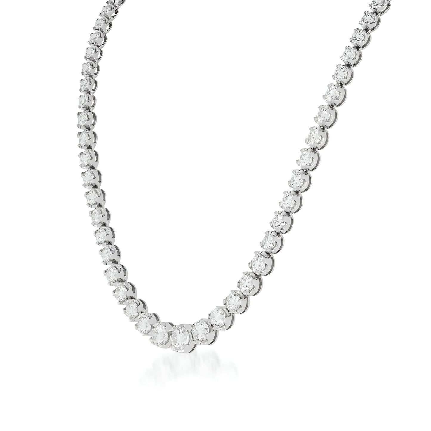 Calvésia Tennis Necklace - Opal Whispers