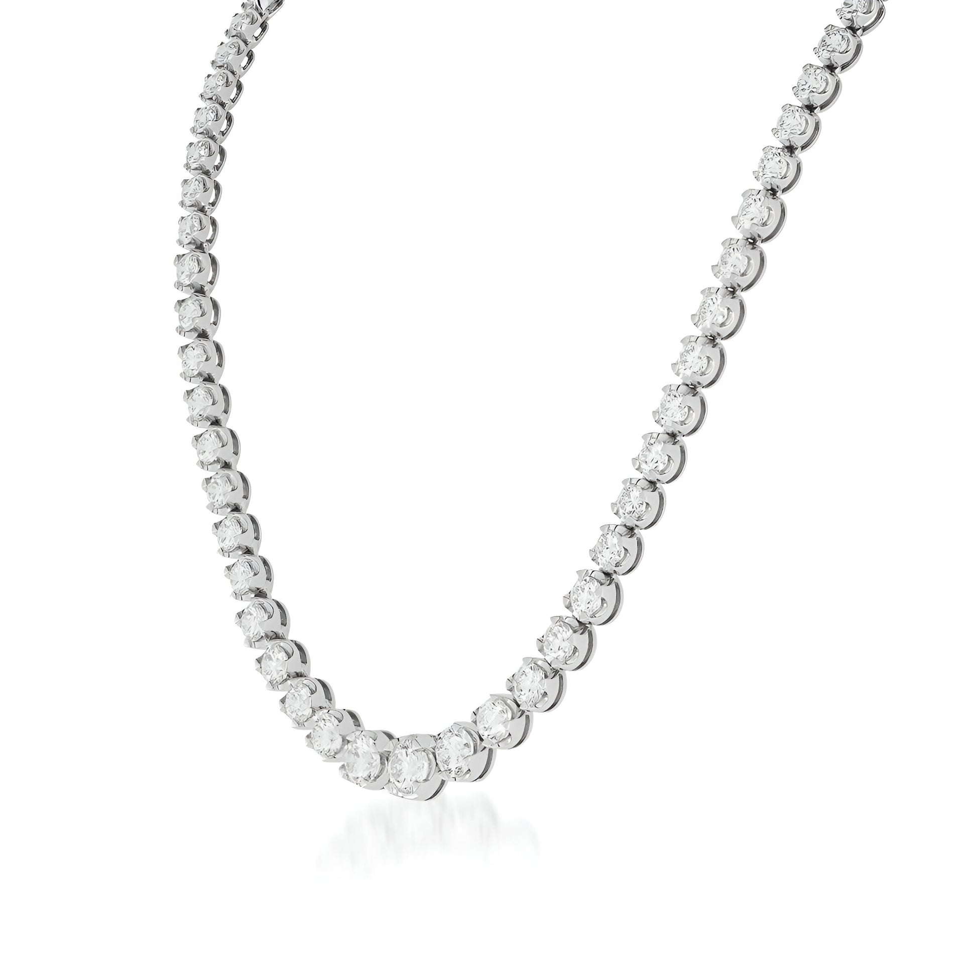 Calvésia Tennis Necklace - Opal Whispers