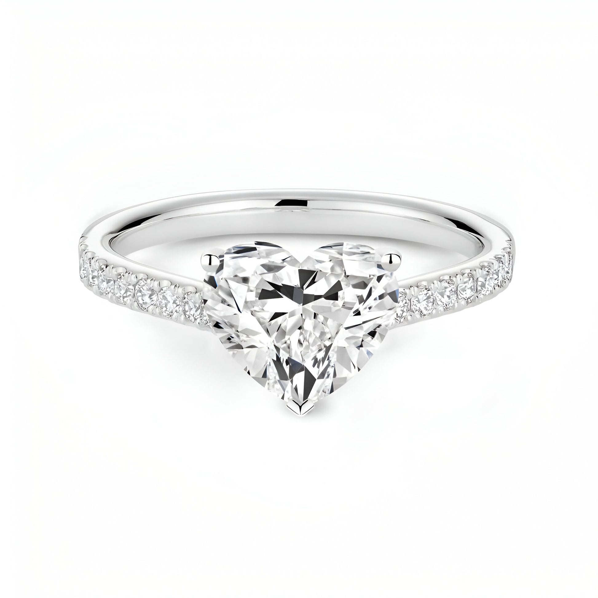 Carina Heart Ring - Opal Whispers