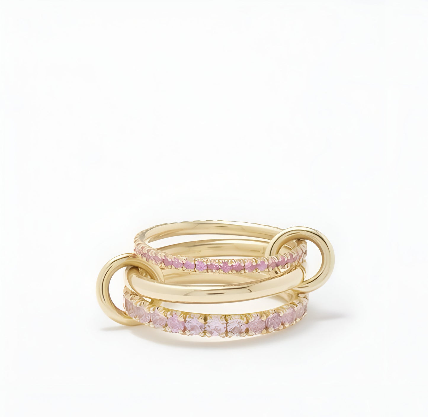 Interllacium Pink Ring - Opal Whispers
