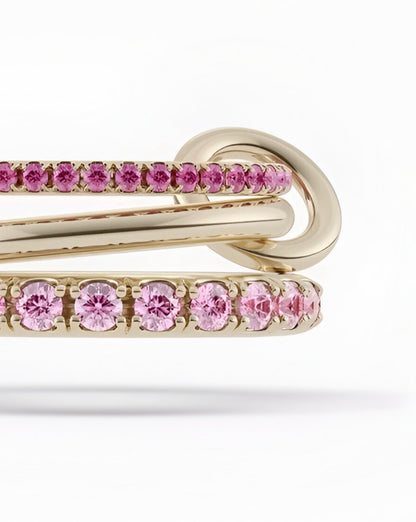 Interllacium Pink Ring - Opal Whispers