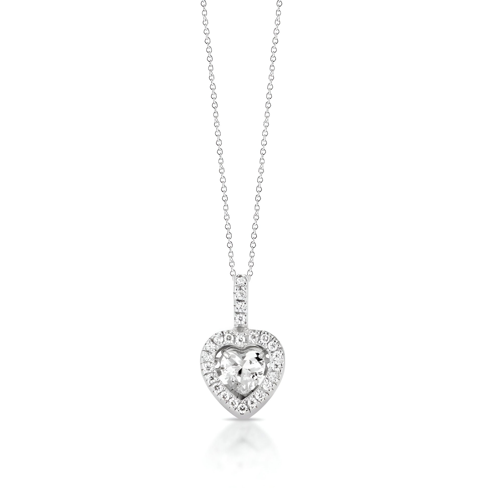 Montelisse Heart Necklace - Opal Whispers
