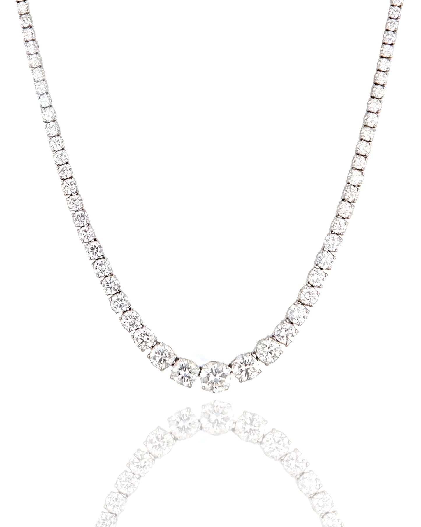 Calvésia Tennis Necklace - Opal Whispers