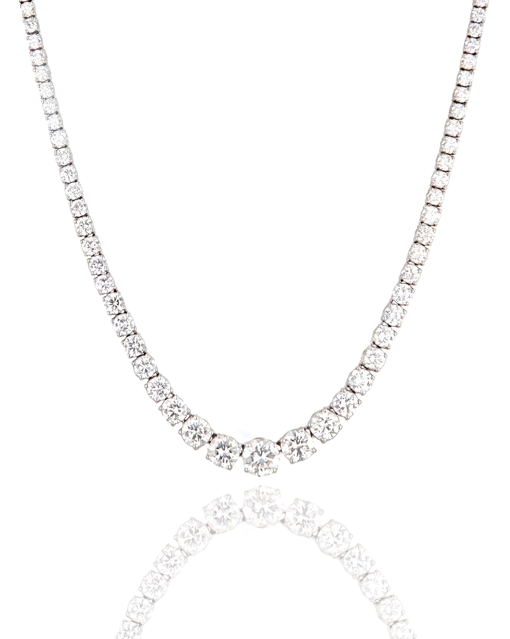 Calvésia Tennis Necklace - Opal Whispers
