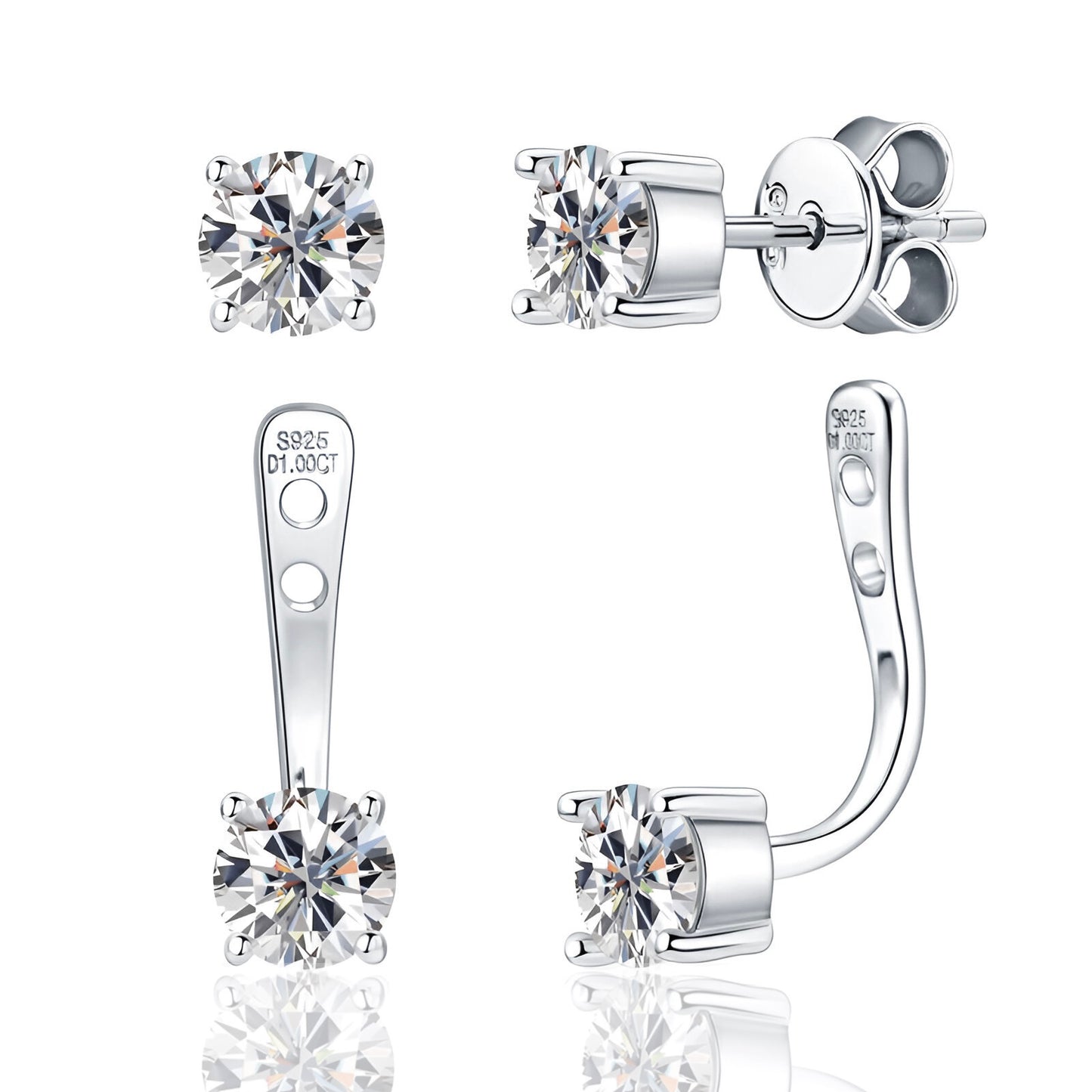 Ice Cluster Earring - Opal Whispers