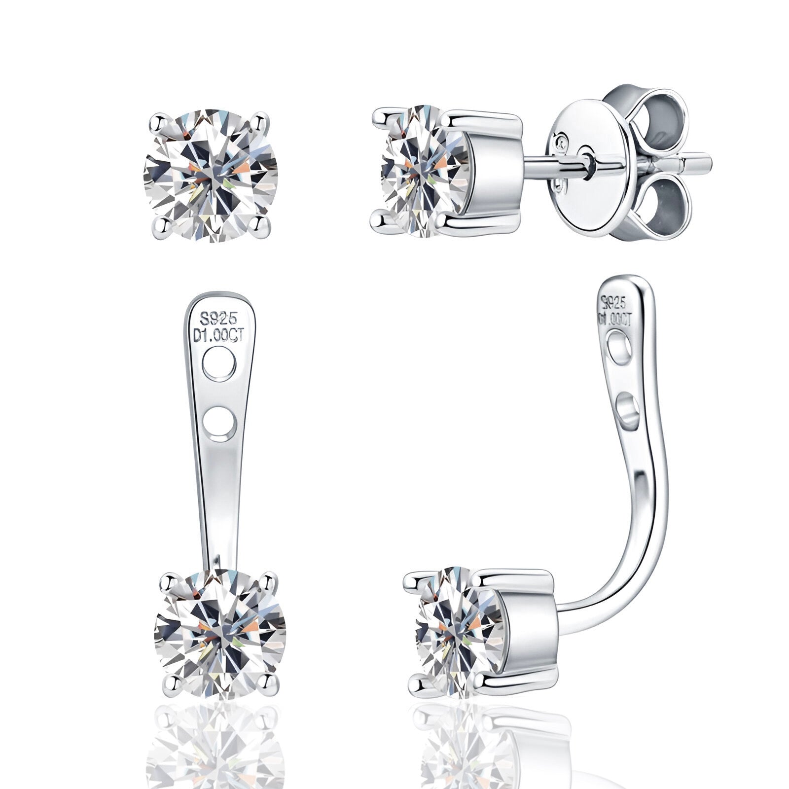 Ice Cluster Earring - Opal Whispers