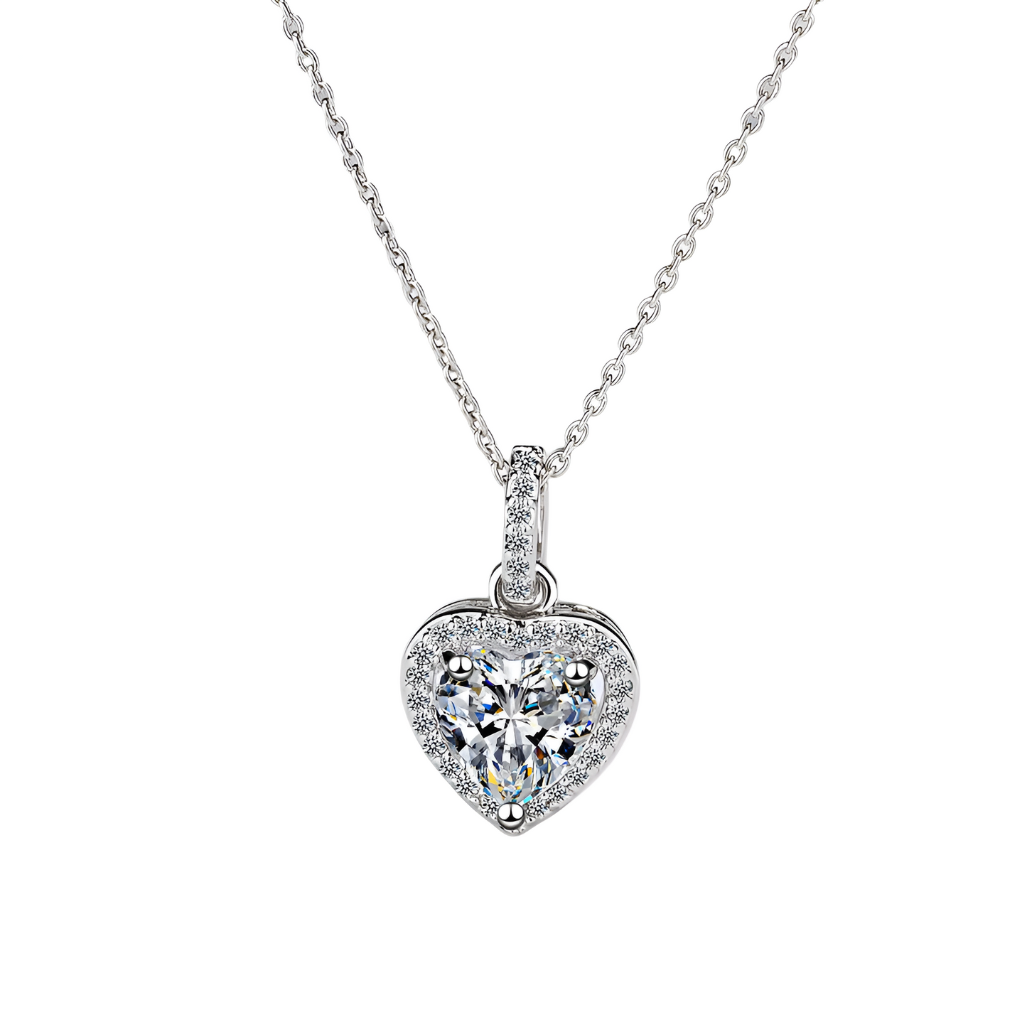 Montelisse Heart Necklace - Opal Whispers