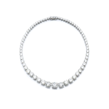 Calvésia Tennis Necklace - Opal Whispers