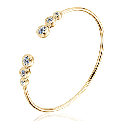 Bezel Bracelet - Opal Whispers