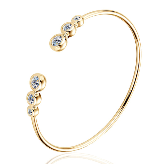 Bezel Bracelet - Opal Whispers