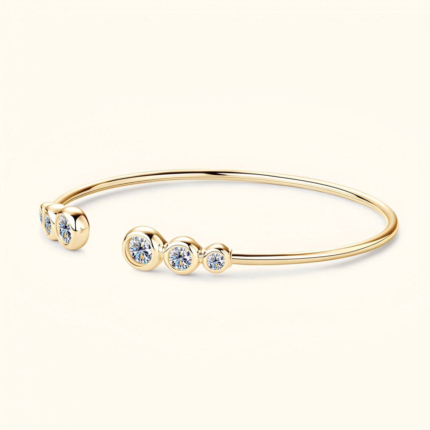 Bezel Bracelet - Opal Whispers