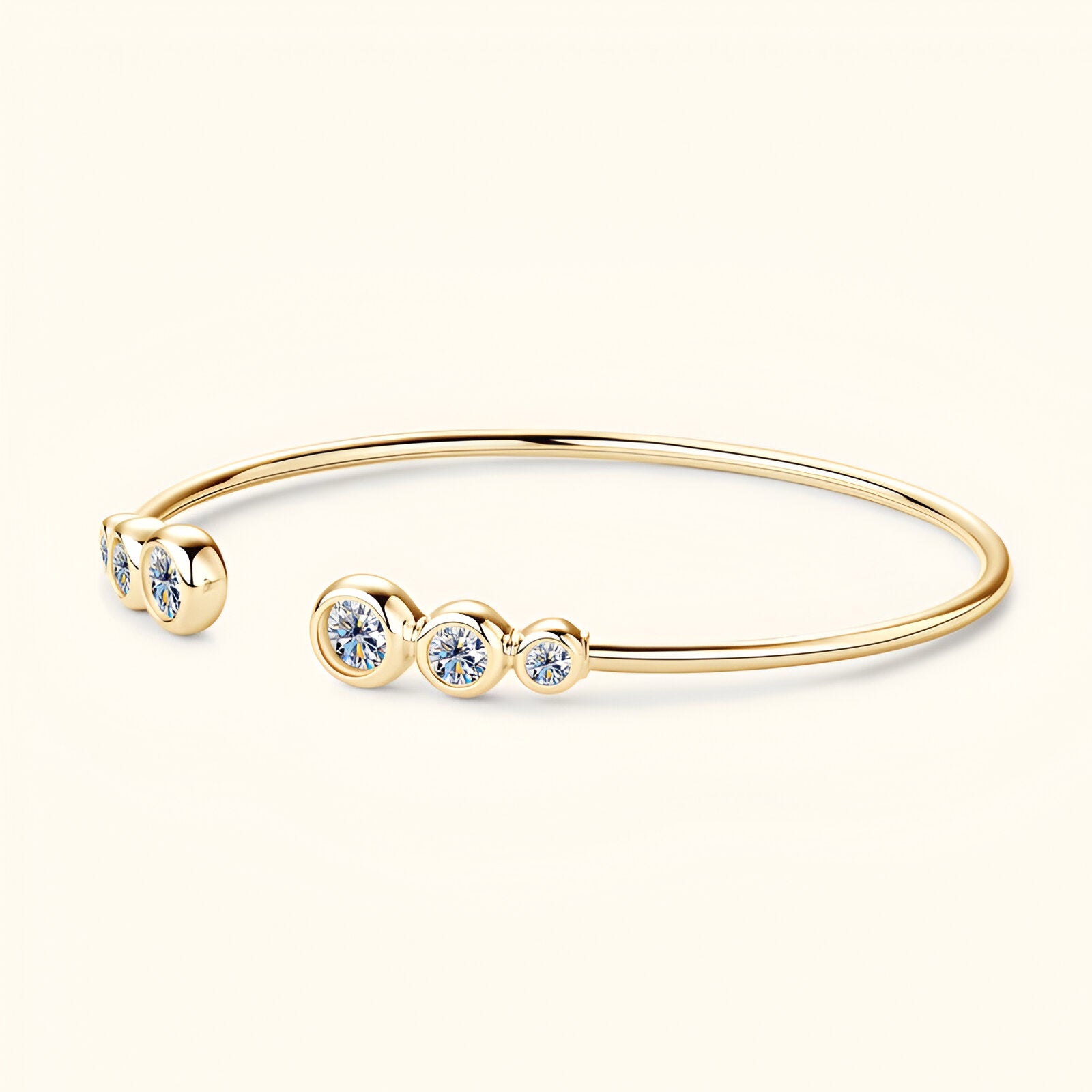 Bezel Bracelet - Opal Whispers