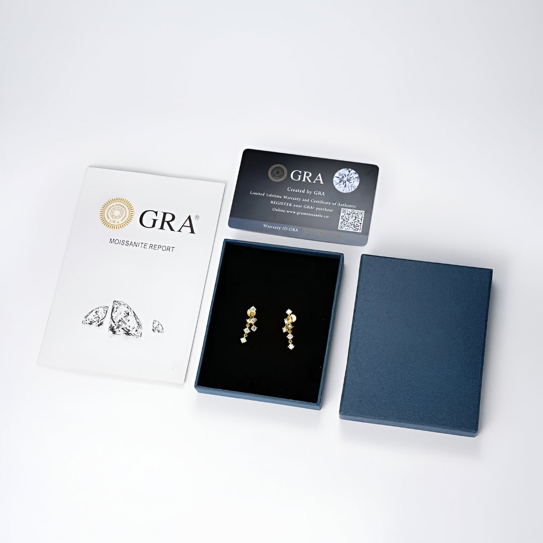 Elymara Earring - Opal Whispers