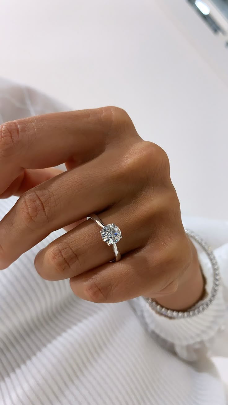 Ethereal Silver Ring - Opal Whispers