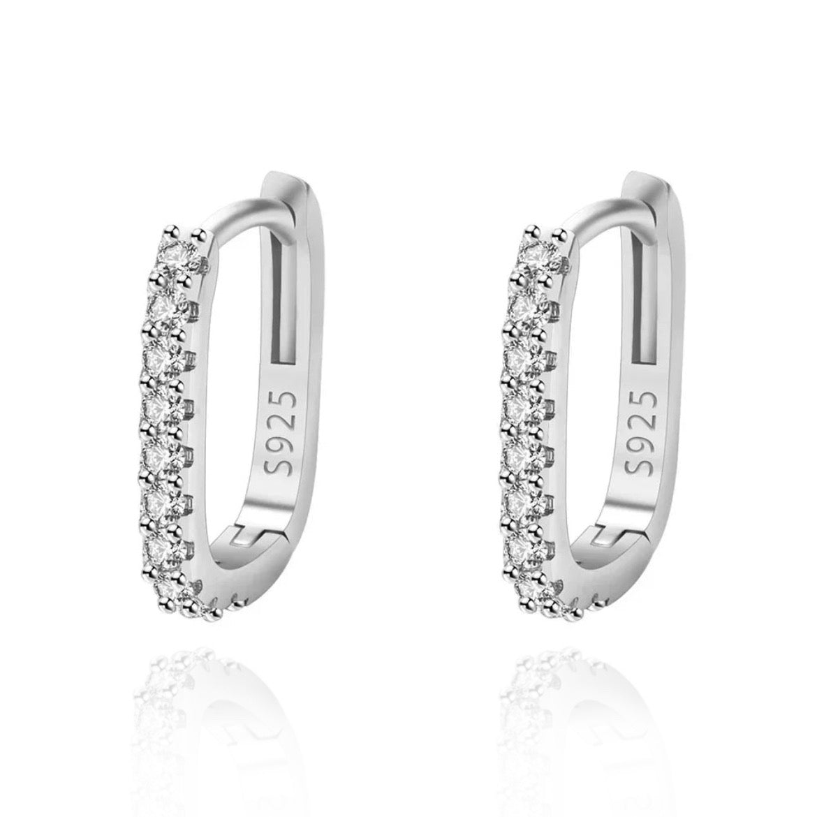 Hoop Earrings - Opal Whispers