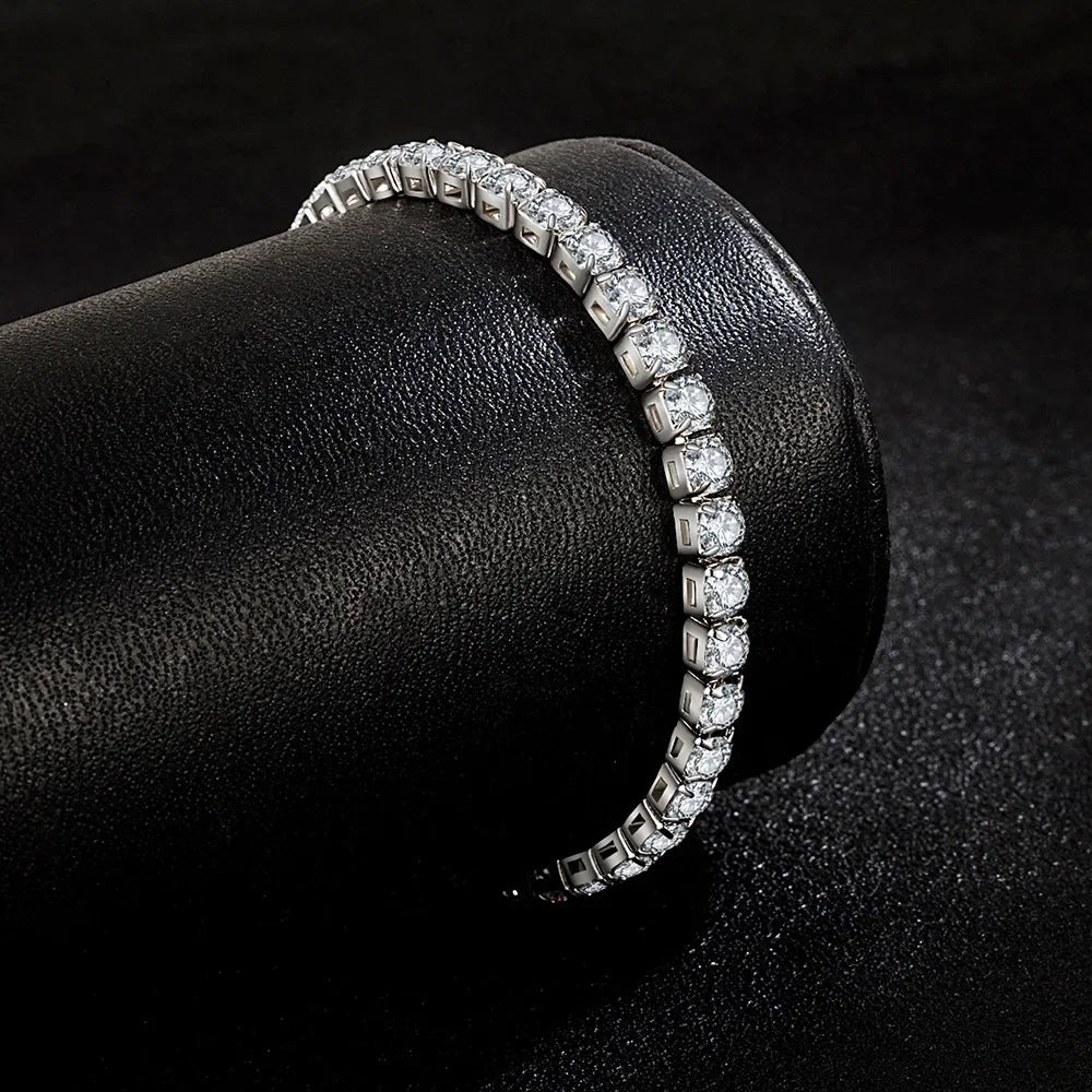 Tennis Bracelet - Opal Whispers
