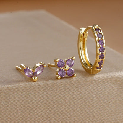 Eclipse Set Earring - Opal Whispers