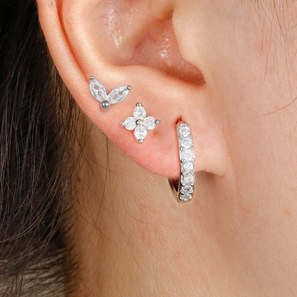 Eclipse Set Earring - Opal Whispers