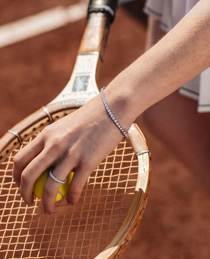 Tennis Bracelet - Opal Whispers